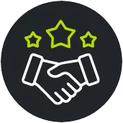 Icon geprüfte partnerschaft